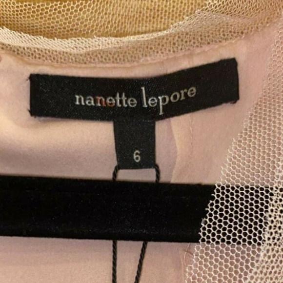 Nanette Lepore "Jeweled" Pleated Dress - Picture 8 of 14